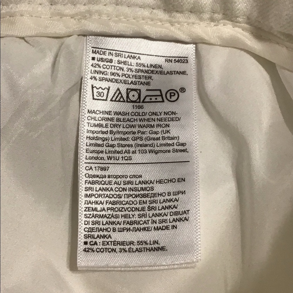 Banana Republic Avery Washable Stretch Linen Pants (NWT) - Picture 5 of 8